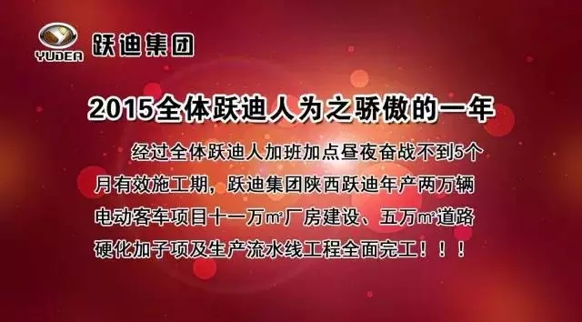 2015年躍迪集團發(fā)展大事記