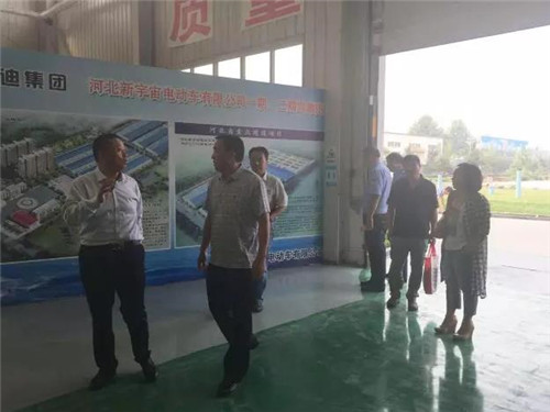 河北省交管局車(chē)駕管支隊(duì)機(jī)動(dòng)車(chē)管理大隊(duì)領(lǐng)導(dǎo)到躍迪集團(tuán)實(shí)地調(diào)研