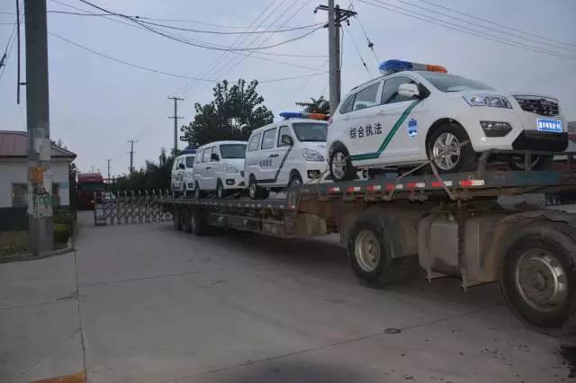 躍迪電動綜合執(zhí)法車順利發(fā)往天津