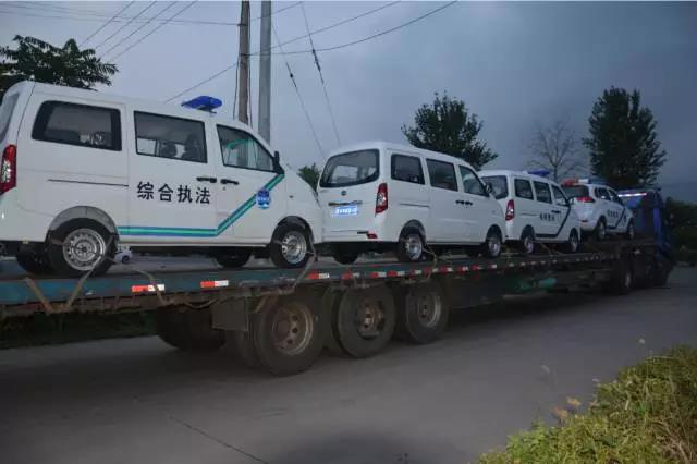 躍迪電動綜合執(zhí)法車順利發(fā)往天津
