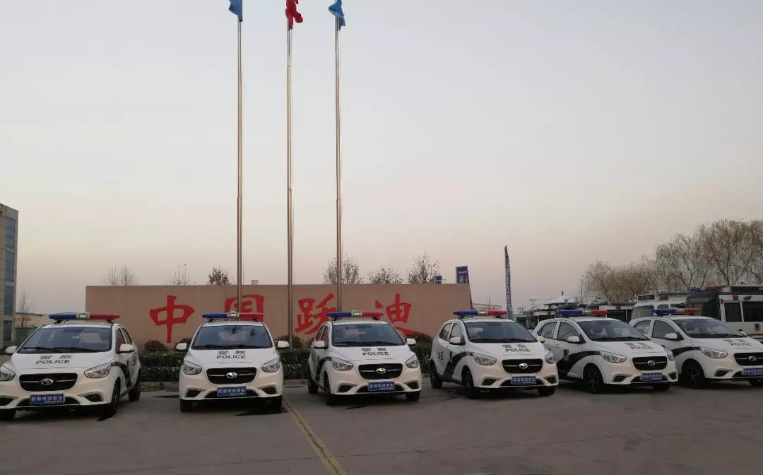 躍迪警用系列電動(dòng)巡邏車發(fā)往寧夏