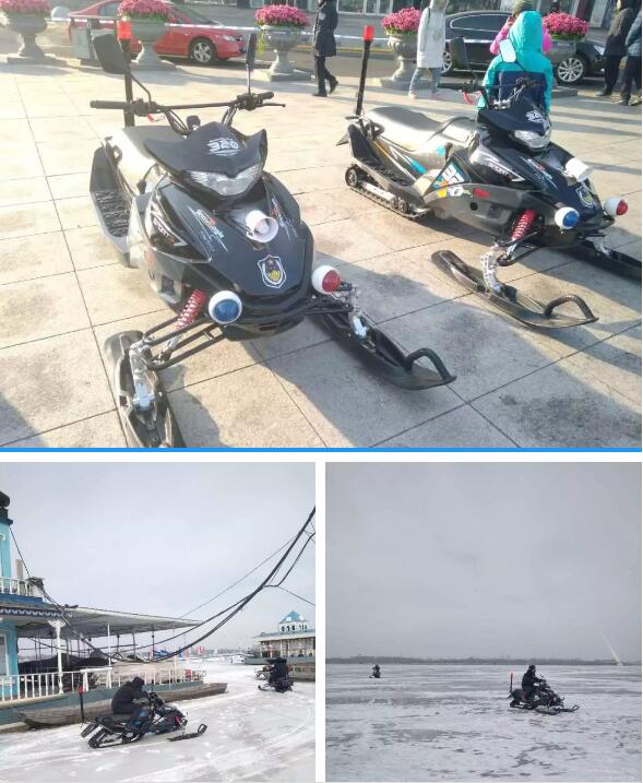 躍迪新型雪地摩托車(chē)帥氣上崗|保駕冰城春節(jié)平安