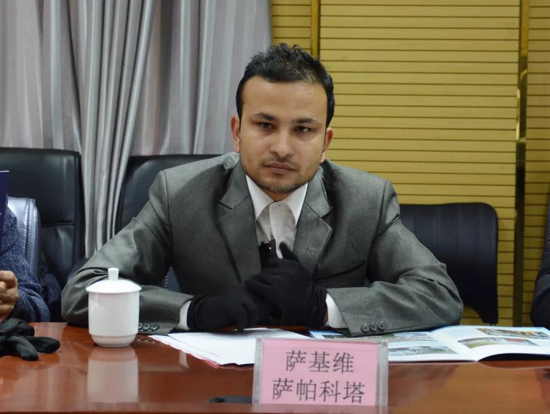點亮絲路 | 尼泊爾客商到躍迪集團(tuán)參觀洽談