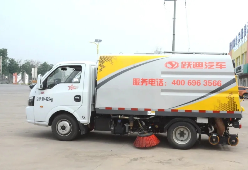 躍迪新能源小型洗掃車｜科技助力，清潔更高效